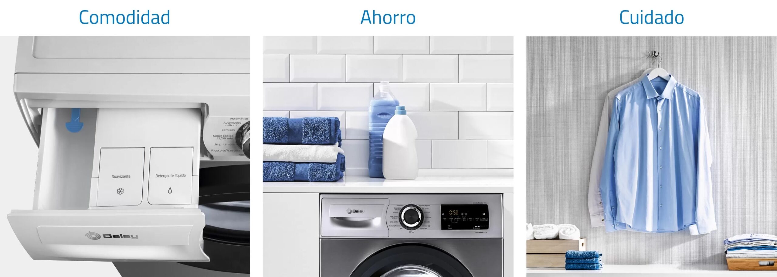 Tecnico reparando lavadora Balay