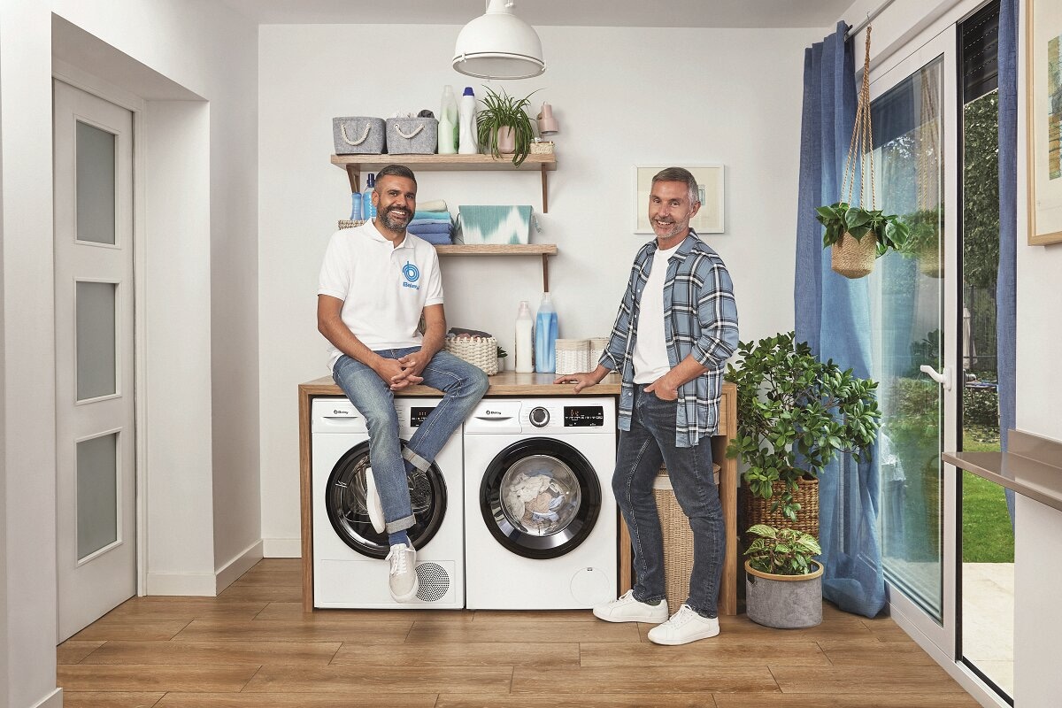 Lavadora Balay en casa cliente